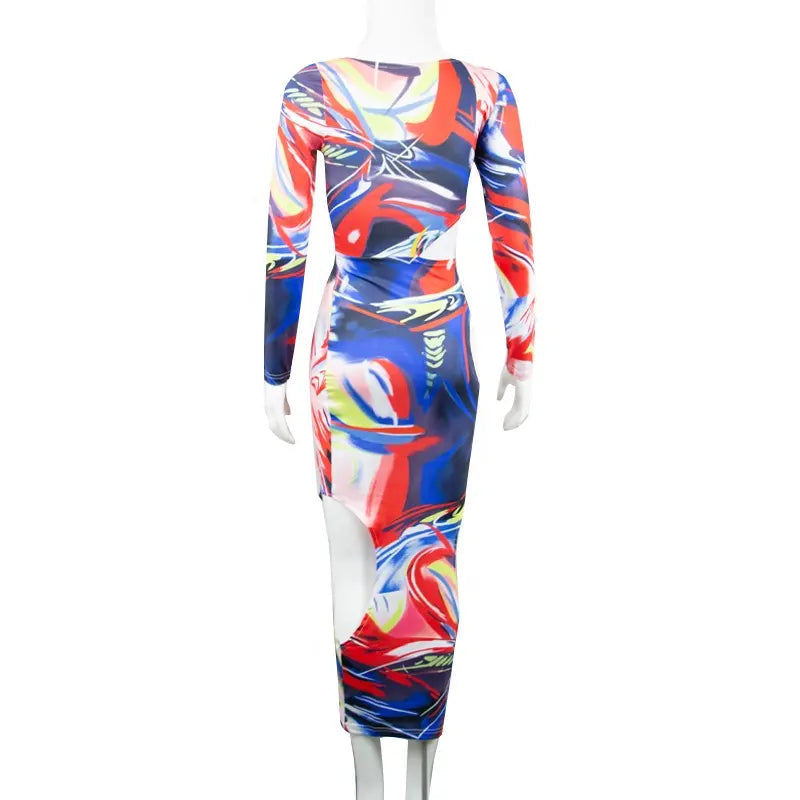 Cut Out Backless Dress - Daring Backless Dress | VERONEEKS