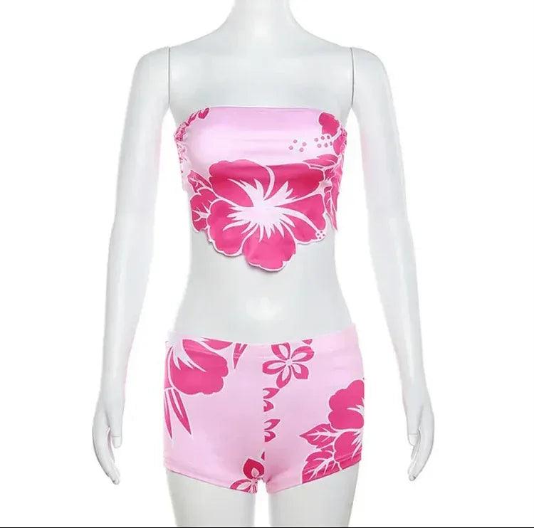 Sunflower Dream Short Set - Summer Dreams | VERONEEKS by VERONEEKS