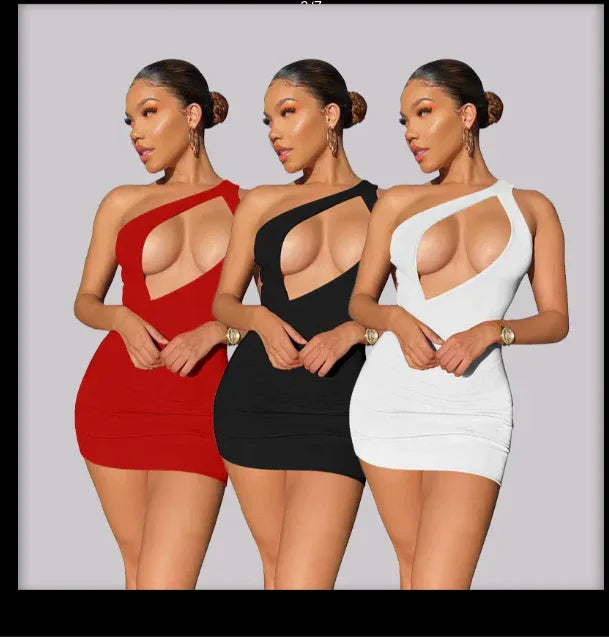 Midnight Allure Cut-Out Dress - Sexy Black Dress | VERONEEKS - VERONEEKS BRAND