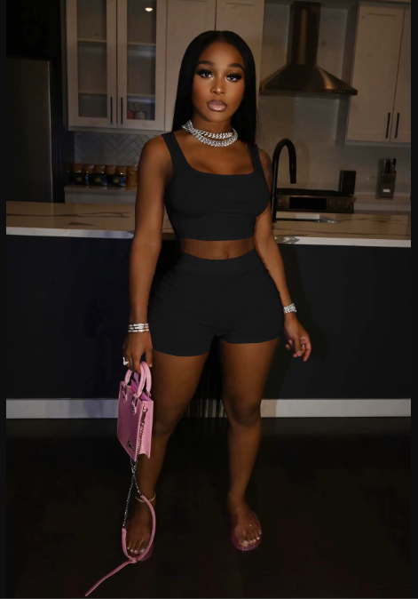 Barb Two-Piece Set - Sharp Statement Matching Set | VERONEEKS