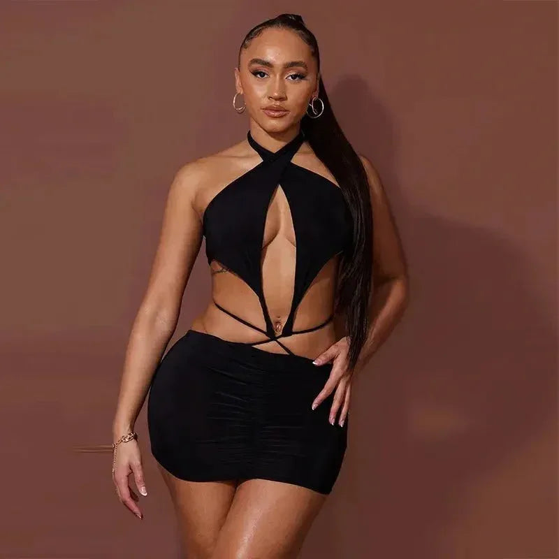 Kali Sexy Bodycon Dress - Curve Hugging | VERONEEKS - VERONEEKS BRAND