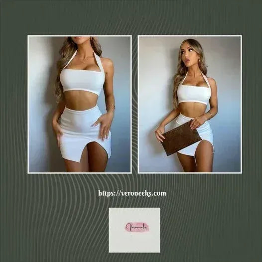 Ava Two-Piece Matching Set - Coordinated Style | VERONEEKS - VERONEEKS BRAND
