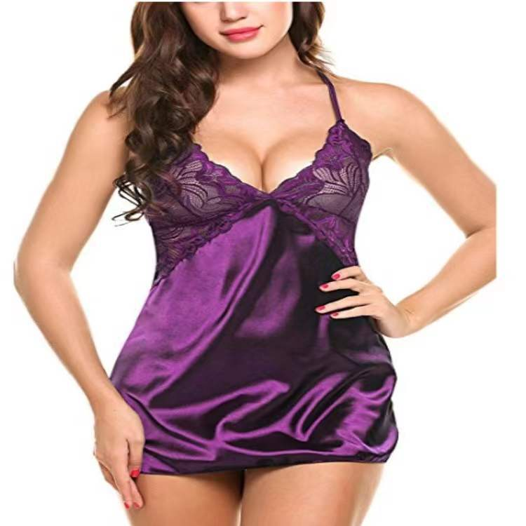 Sexy Lace Nightdress G-String Pajamas